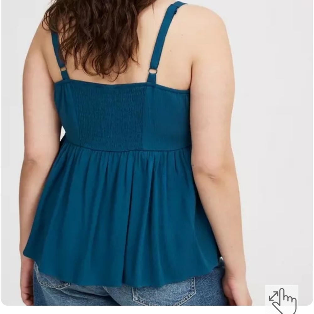 Like new Torrid 2x Babydoll Cami - Picture 2 of 5